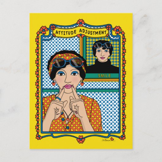 姿勢調整_B_ポストカード ポストカード (正面)