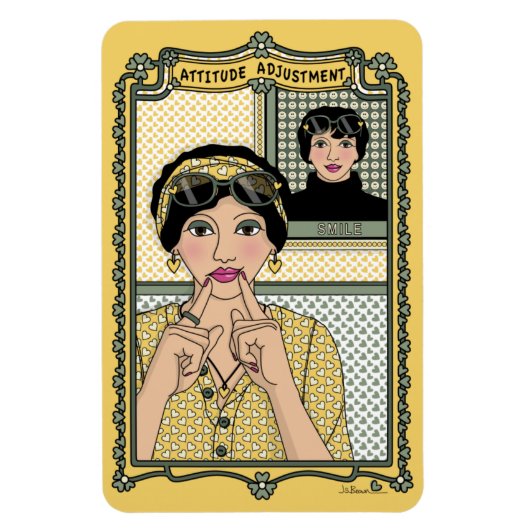 姿勢調整_C_4x6冷蔵庫磁石 マグネット (縦)