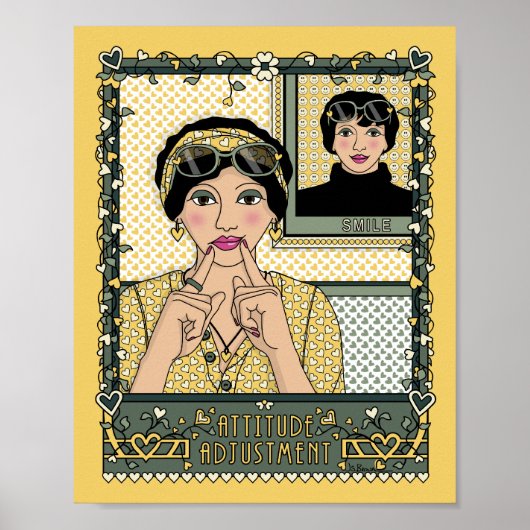 姿勢調整_C_8x10ポスター ポスター (正面)