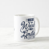 姿勢風変わり引用文 コーヒーマグカップ (正面右)