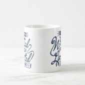 姿勢風変わり引用文 コーヒーマグカップ (中央)