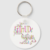 姿勢 – キーチェーン (正面)