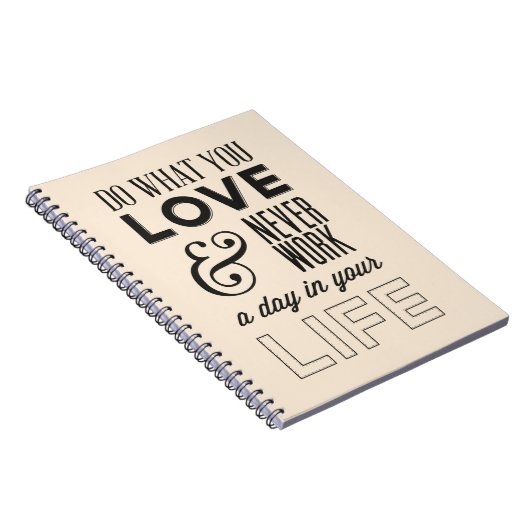 姿勢、成功、仕事、ライフやる気を起こさせる引用文 ノートブック (右側)