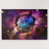 姿時間宇宙の雲の謎の宇宙 ジグソーパズル (横)