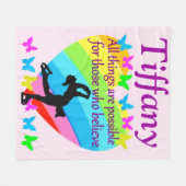 姿活気づけるスケーパーソナライズされたトフリースブランケット フリースブランケット (正面(横))