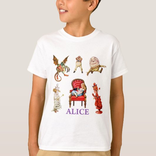 姿見および友人を通したアリス Tシャツ (正面)