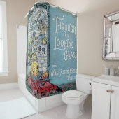 姿見を通したアリス シャワーカーテン (インサイチュ)