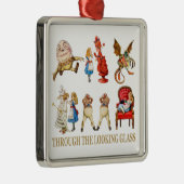 姿見を通したアリス メタルオーナメント (右)