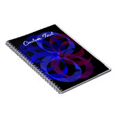 姿8の幾何学的フォトノートブック ノートブック (右側)