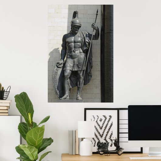 姿 ポスター (ホームオフィス)