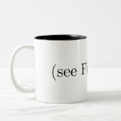 (姿??参照) ツートーンマグカップ (左)