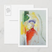 姿(紙付き) ポストカード (正面/裏面)