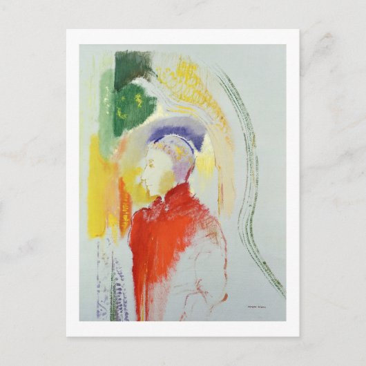 姿(紙付き) ポストカード (正面)