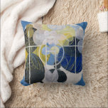 姿No.5バイヒルマアフクリント クッション<br><div class="desc">ヒルマフクリント – 姿No.5.Hilma af Klintはスウェーデンの画家で神秘的な人物で、その絵画は現在のアートコミュニティに知られている最初の西洋抽象芸術アートであった。彼女は神智学派の女性の輪である「五」と呼ばれるグルインスパイアープに属していた。</div>