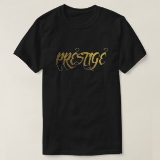 威信の金ゴールドホイルのTシャツ Tシャツ