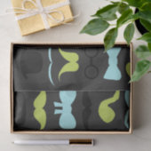 威勢のよい小さな男の口ひげパーティー 薄葉紙 (ギフト)