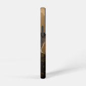 威厳あるオオカミの荒野スマホケース SAMSUNG GALAXYケース (右側面)