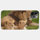 威厳あるライオンのスマホケース - 勇敢で力強い動物 Case-Mate iPhoneケース (裏面(横))