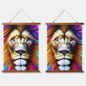 威厳ある陛下 吊り下げ型タペストリー (ダブル)