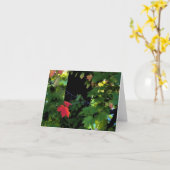 威厳があるな秋Notecards カード (黄色い花)