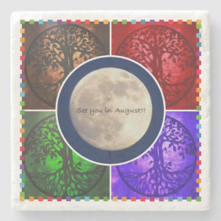 威厳があるな空の下… ストーンコースター