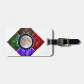 威厳があるな空の下… ラゲッジタグ (正面横)