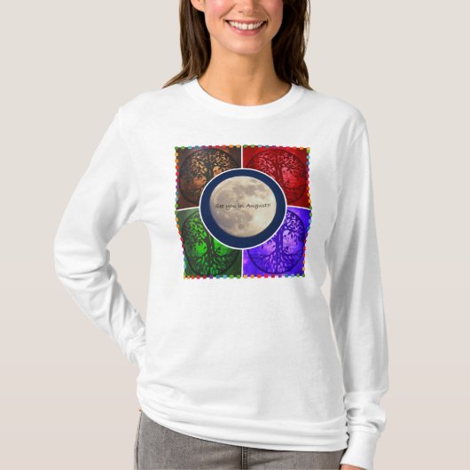 威厳があるな空の下… Tシャツ (正面)