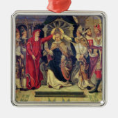 威厳があるな1294年に法皇のCelestine V即位 メタルオーナメント (正面)