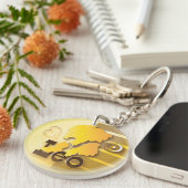 威厳があるな21へのレオ7月23日 キーホルダー (正面右)