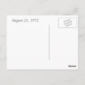 威厳があるな21 1972年 ポストカード (裏面)