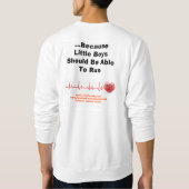 威厳があるな31,2014スエットシャツ2の奇跡の部分 スウェットシャツ (裏面)