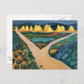 威厳があるマケ絵画の野菜畑 ポストカード (正面/裏面)