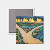 威厳があるマケ絵画の野菜畑 マグネット (正面/裏面)