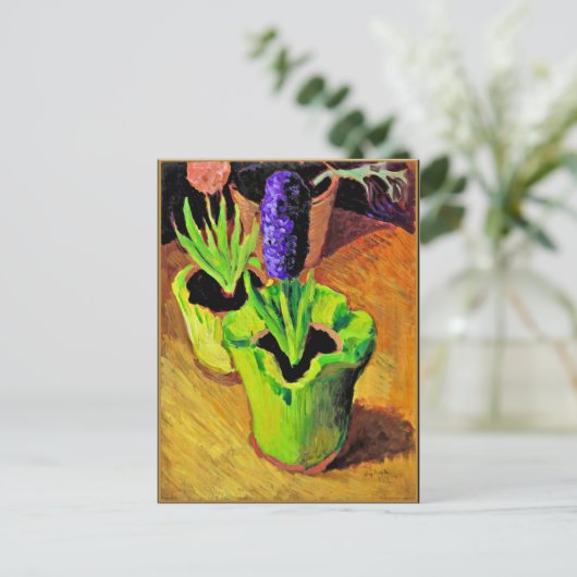 威厳があるマックフローラズ絵を描ハイアジンテン ポストカード (スタンド正面)