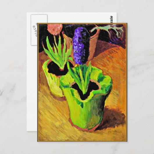 威厳があるマックフローラズ絵を描ハイアジンテン ポストカード (正面/裏面)