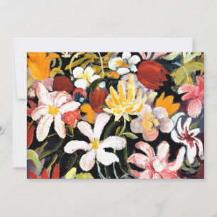 威厳があるマック絵画スの花のカーペット カード