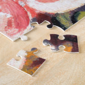 威厳があるマック絵画スの花のカーペット ジグソーパズル (側面)