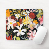 威厳があるマック絵画スの花のカーペット マウスパッド (マウス)