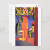 威厳があるマッケ – トルコカフェ1914チューキッシュカフェ ポストカード (正面/裏面)