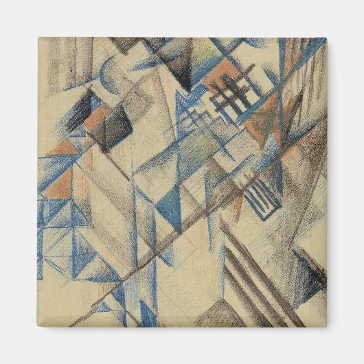 威厳があるマッケ（ドイツ語、1887年～1914年） マグネット (正面)