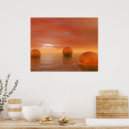 威厳がある日 ポスター (キッチン)