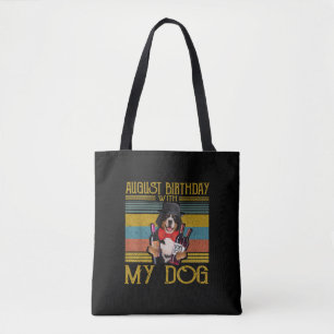 威厳がある誕生日とMy Bemese Moutain Dog 2020 トートバッグ