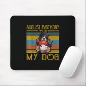 威厳がある誕生日とMy Bemese Moutain Dog 2020 マウスパッド (マウス)