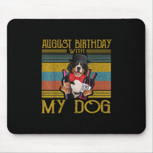 威厳がある誕生日とMy Bemese Moutain Dog 2020 マウスパッド