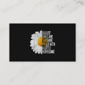 威厳がある誕生日ギフトおもしろいデイジー引用文ギフト 名刺 (正面)