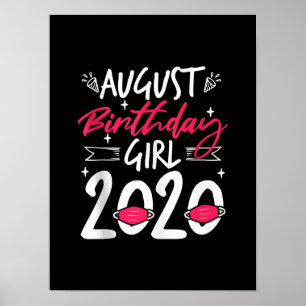 威厳がある誕生日検疫ギフト女性彼女の女の子 ポスター