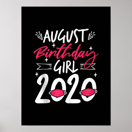 威厳がある誕生日検疫ギフト女性彼女の女の子 ポスター (正面)