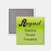 威厳がある誕生日 マグネット (正面/裏面)