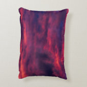 威厳がある赤 アクセントクッション (裏面(縦))