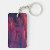 威厳がある赤 キーホルダー (裏面)